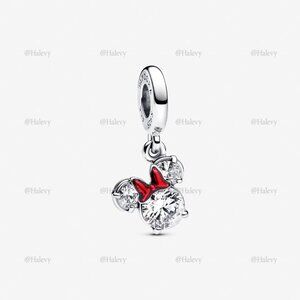 Pandora Disney Minnie Mouse Silhouette Dangle Charm
